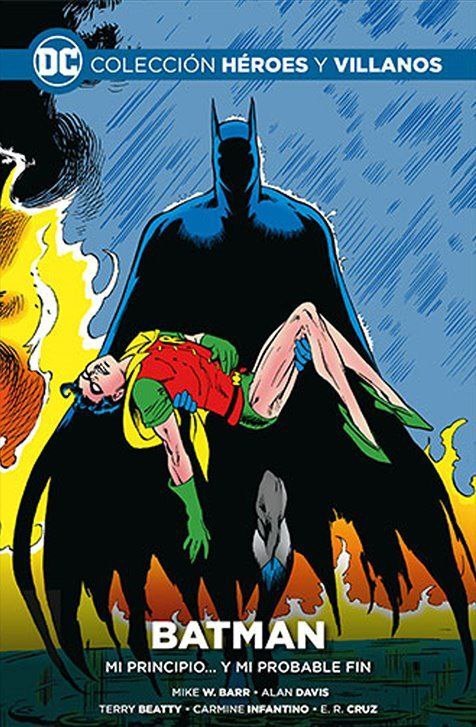 Portada ampliada de BATMAN MI PRINCIPIO... Y MI PROBABLE FIN