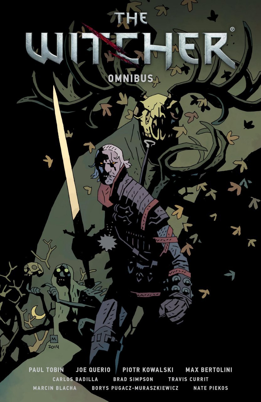 Portada ampliada de THE WITCHER OMNIBUS