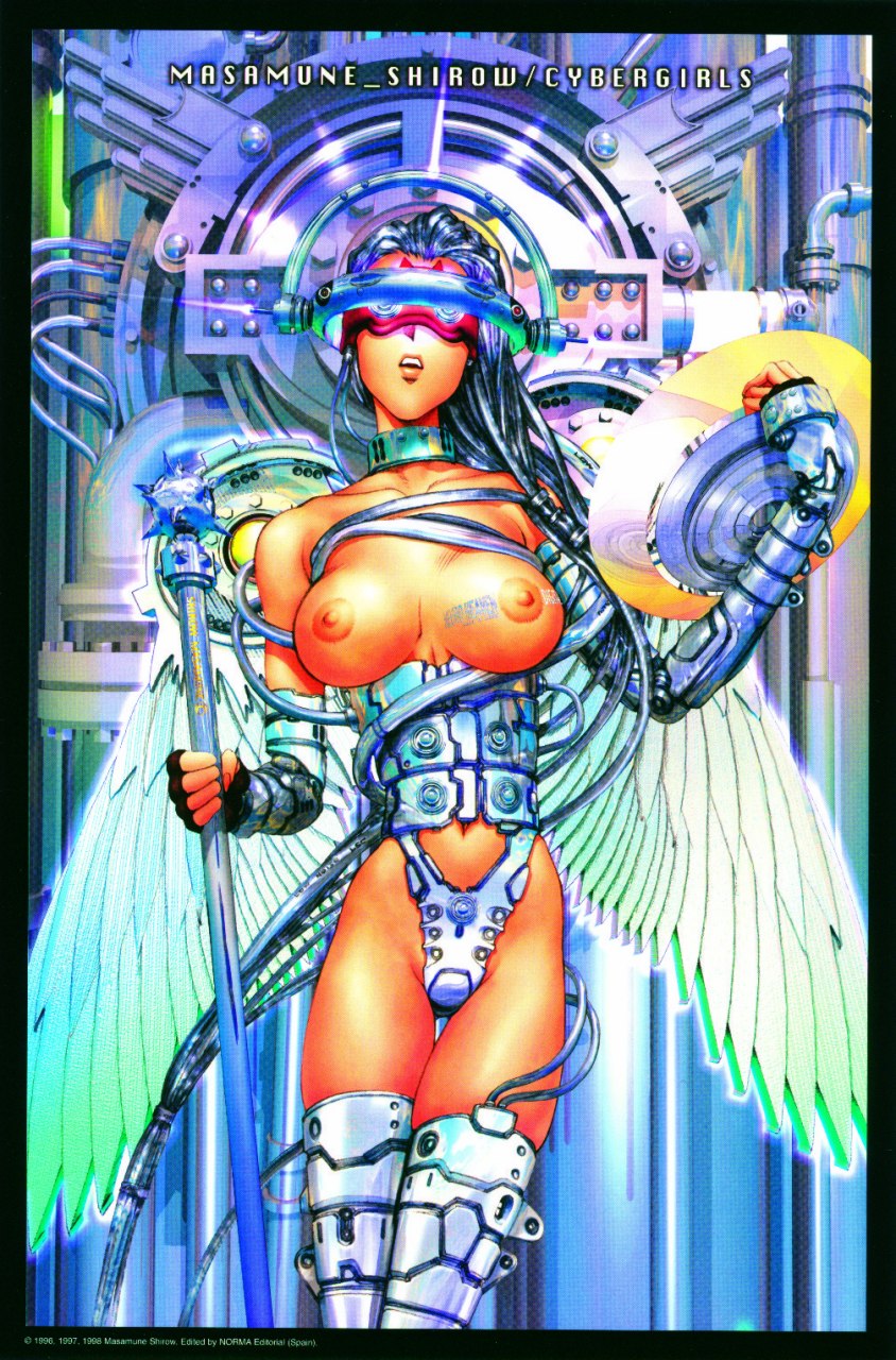 Portada ampliada de MASAMUNE SHIROU/CYBERGIRLS