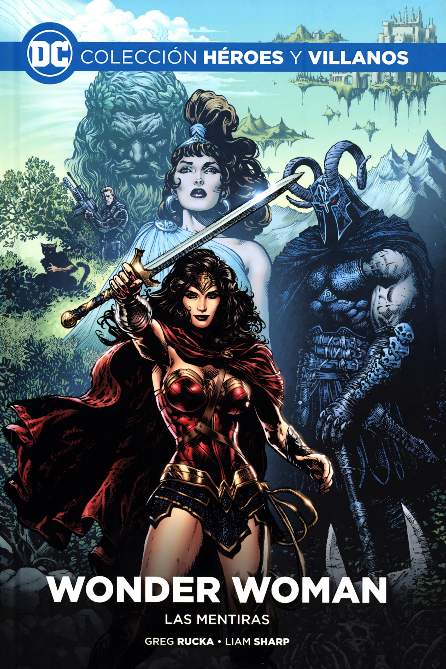 Portada ampliada de WONDER WOMAN LAS MENTIRAS