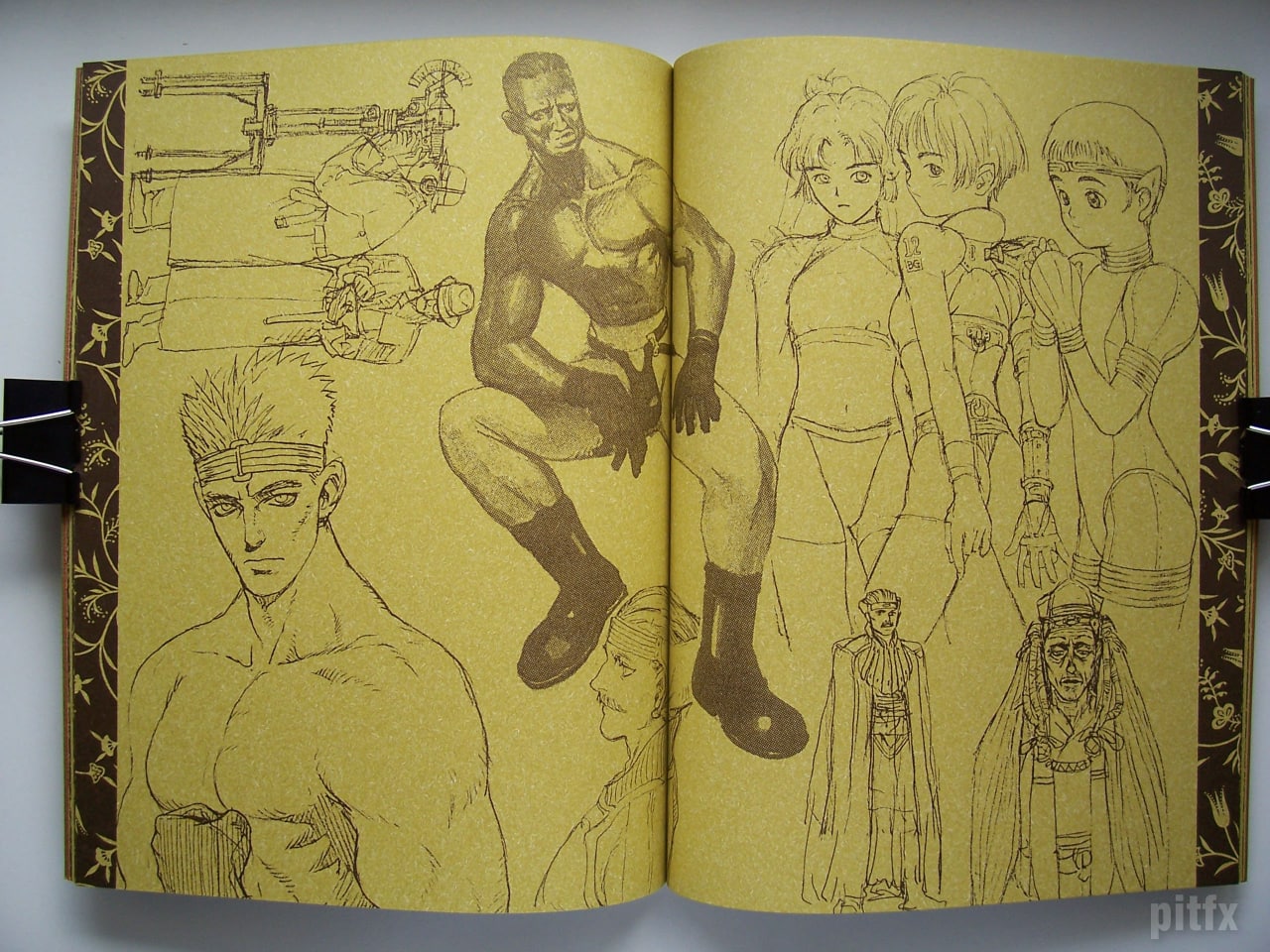 Portada ampliada de The Neon Genesis Evangelion Newtype 100% Collection (ISBN 4-04-852700-2) is a 178 page artbook in A4 format featuring stills and illustrations from the series, cast interviews/diary notes, the Neon Genesis Evangelion Proposal, and a catalog of all the episodes, many of which have been featured in the Newtype magazine, There are 100 pages are in full color (including the front and back covers) while 80 pages are black and white preproduction sketches. It originally sold in Japan for about ¥1500.