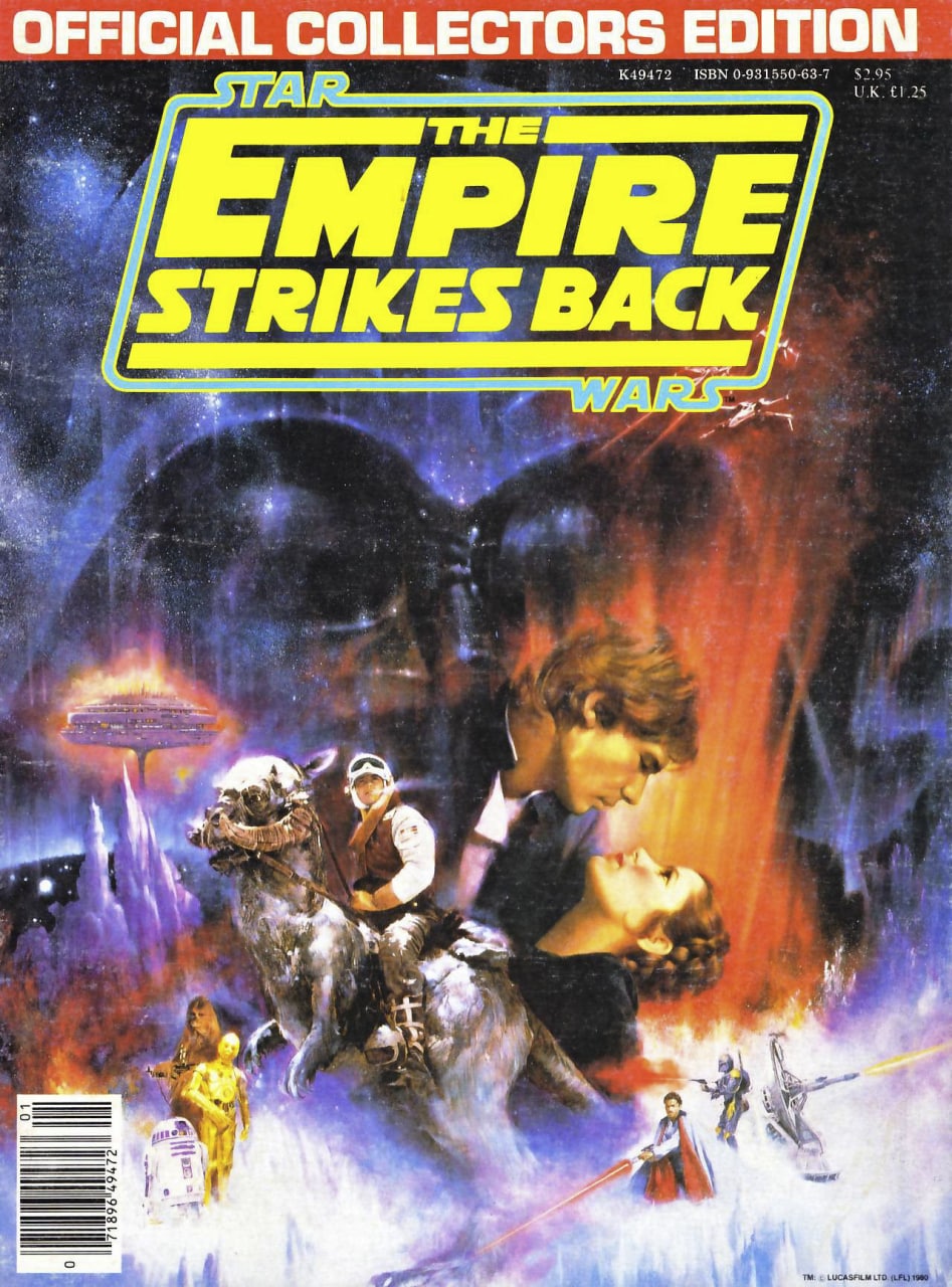 Portada ampliada de STAR THE EMPIRE STRIKES BACK WARS