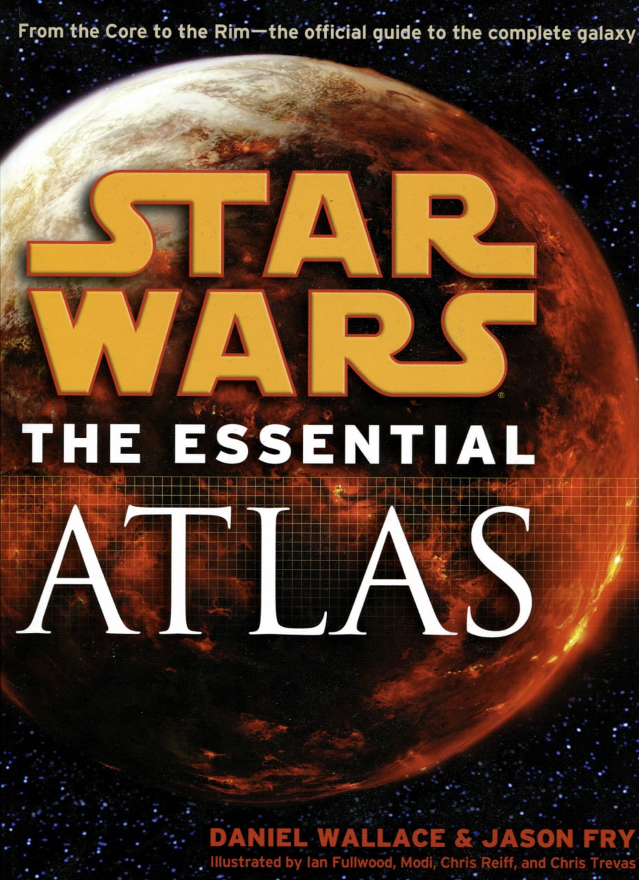 Portada ampliada de STAR WARS THE ESSENTIAL ATLAS
