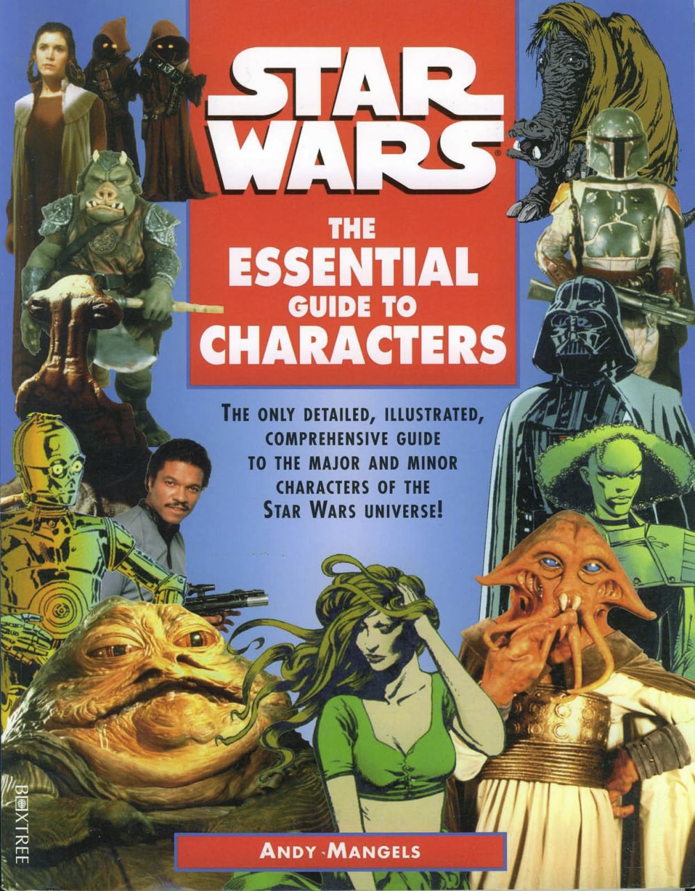Portada ampliada de STAR WARS THE ESSENTIAL GUIDE TO CHARACTERS