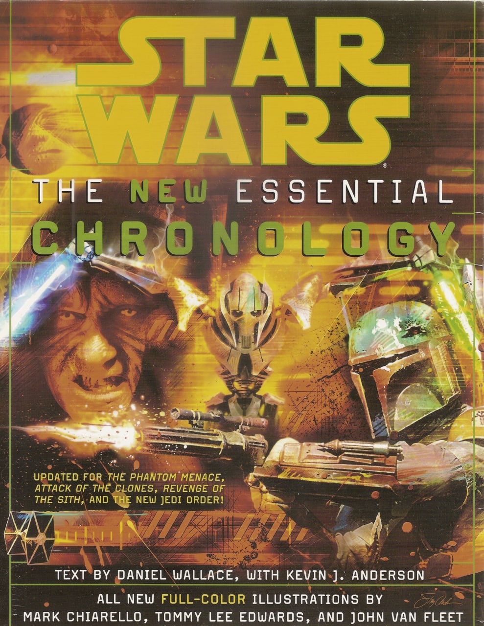 Portada ampliada de STAR WARS THE NEW ESSENTIAL CHRONOLOGY