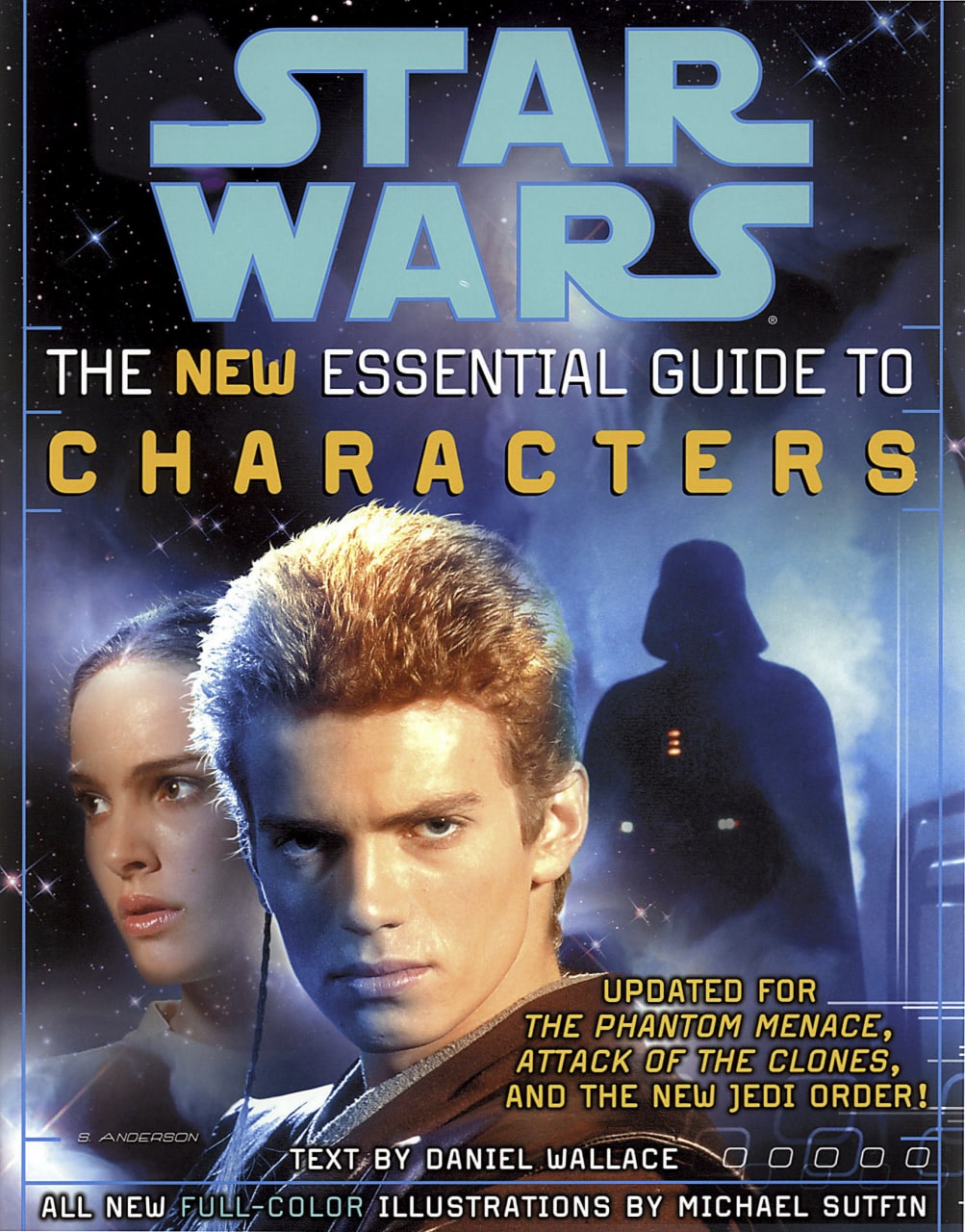 Portada ampliada de STAR WARS THE NEW ESSENTIAL GUIDE TO CHARACTERS