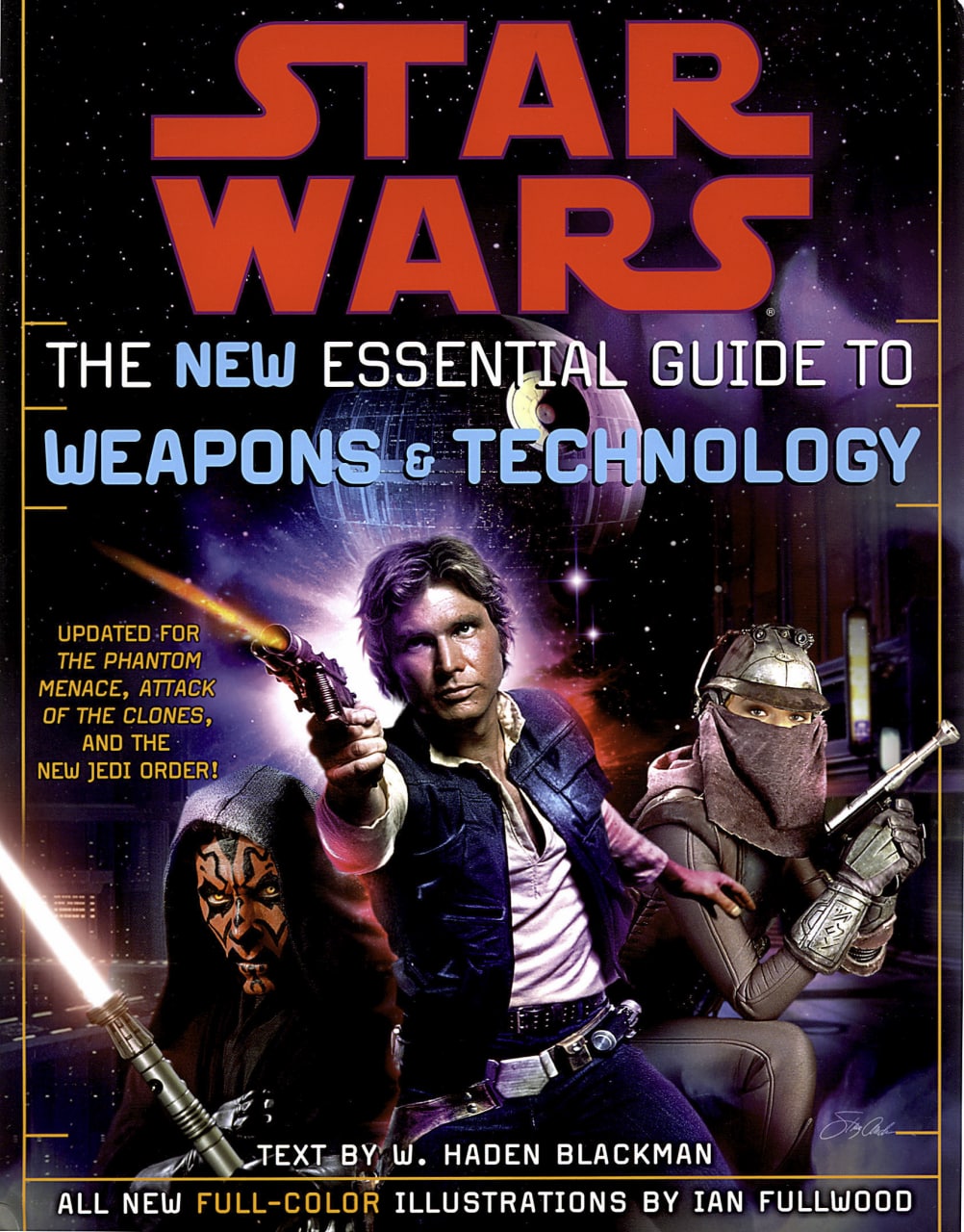 Portada ampliada de STAR WARS THE NEW ESSENTIAL GUIDE TO WEAPONS & TECHNOLOGY