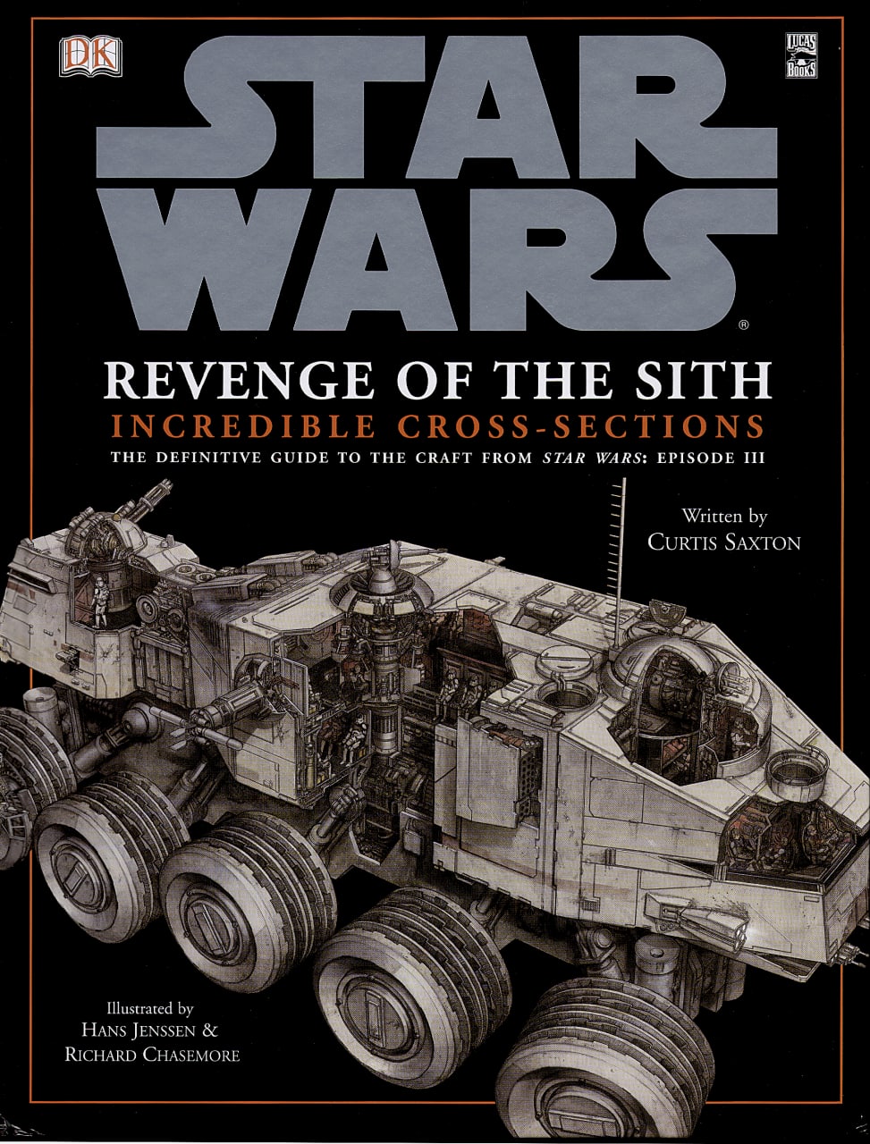 Portada ampliada de STAR WARS REVENGE OF THE SITH INCREDIBLE CROSS-SECTIONS