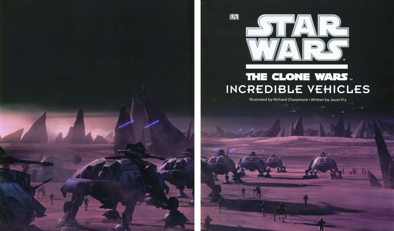 Portada ampliada de STAR WARS THE CLONE WAR INCREDIBLE VEHICLES