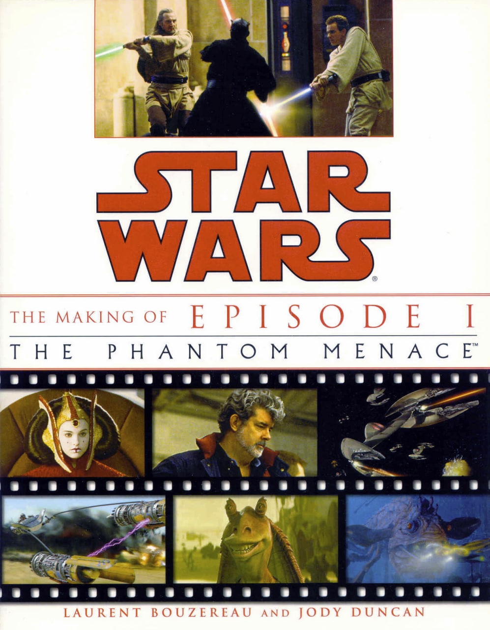 Portada ampliada de STAR WARS THE MAKING OF EPISODE I THE PHANTOM MENACE