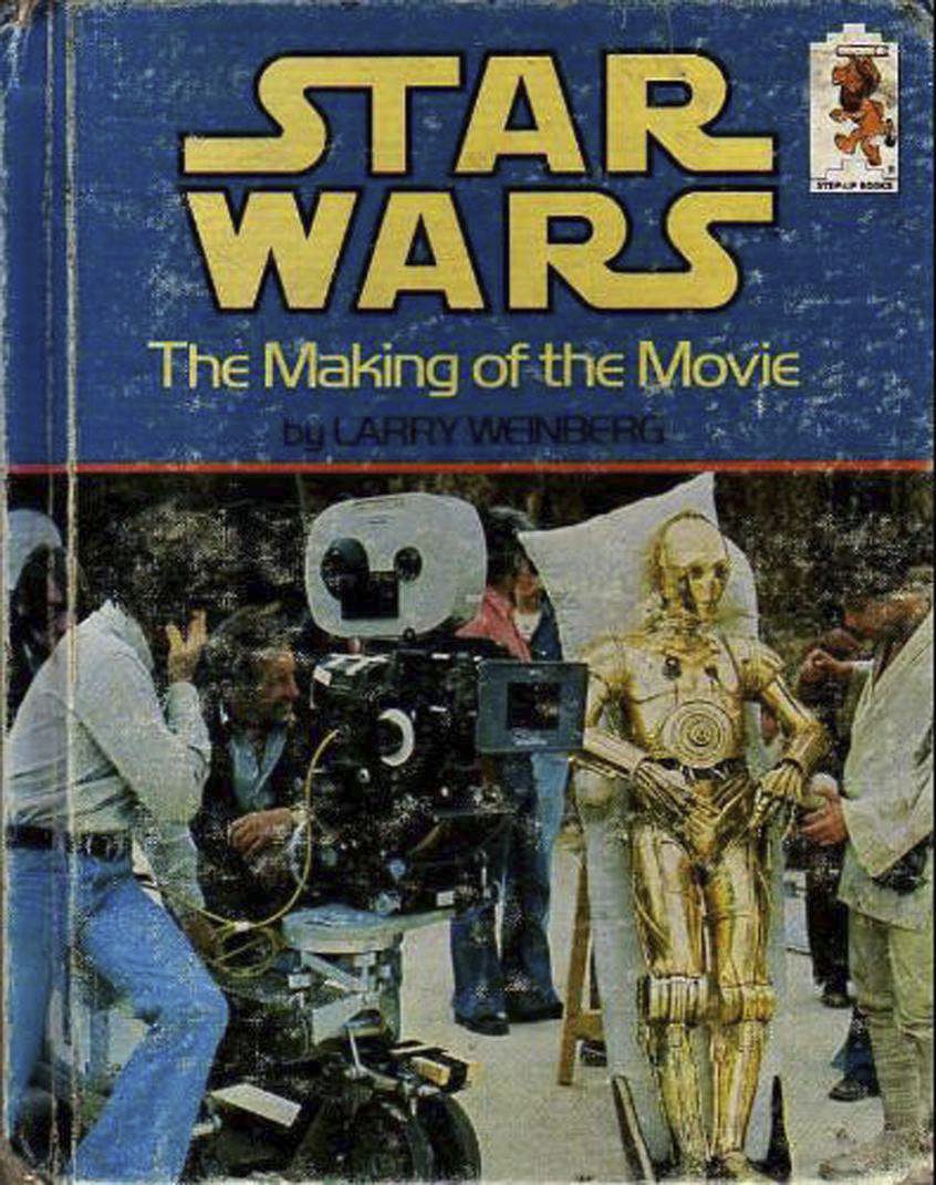Portada ampliada de STAR WARS The Making of the Movie
