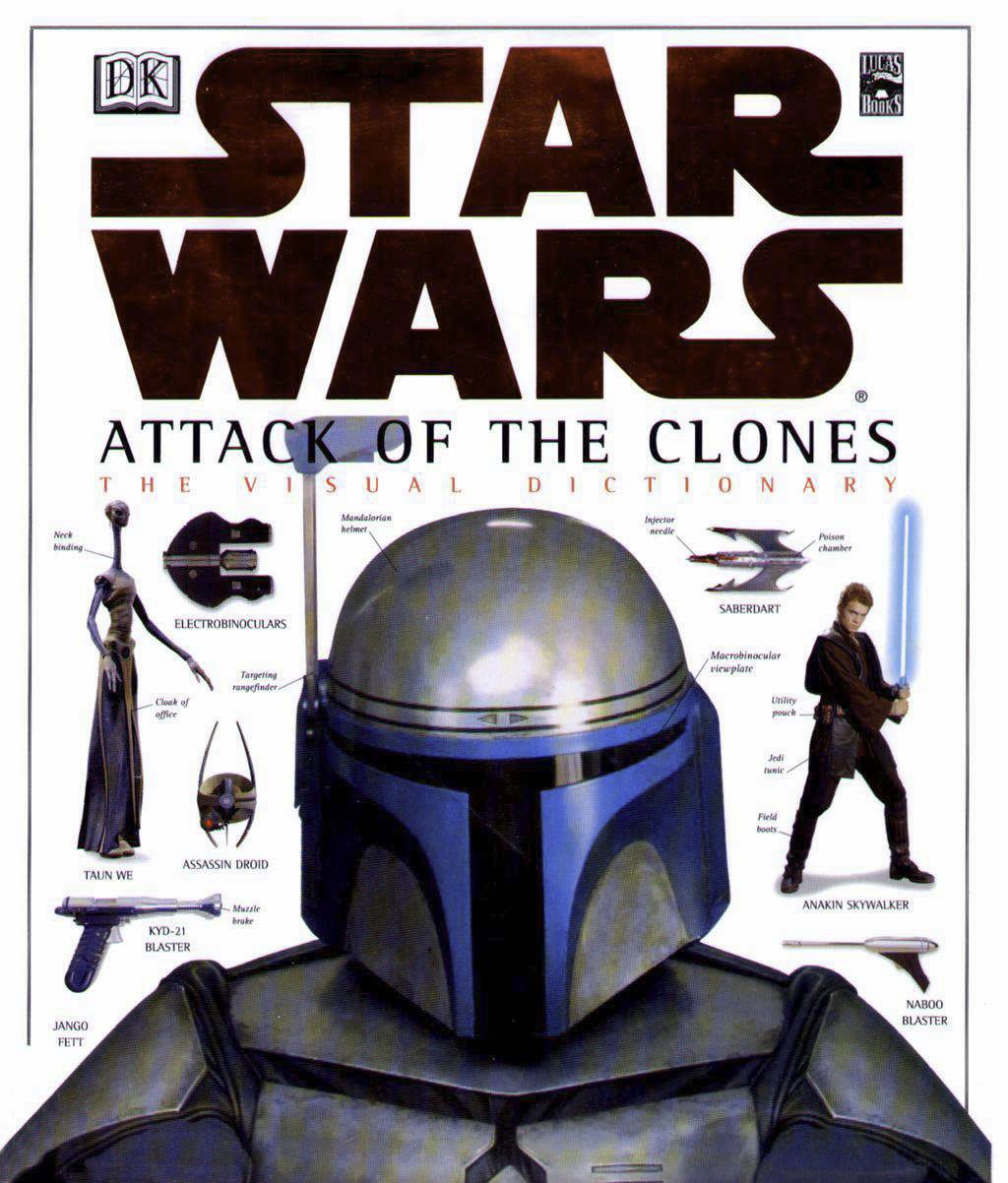 Portada ampliada de STAR WARS ATTACK OF THE CLONES THE VISUAL DICTIONARY