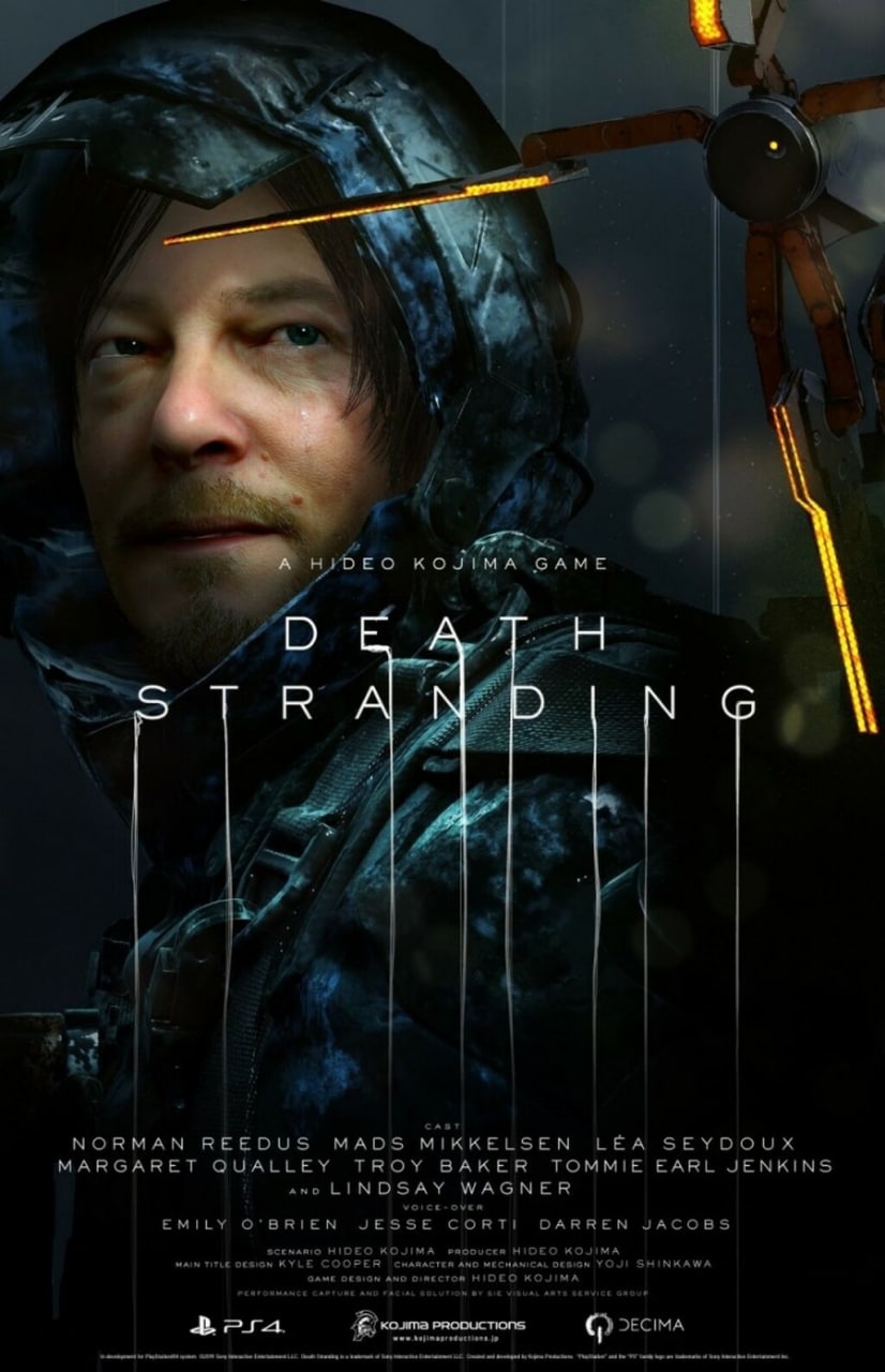 Portada ampliada de DEATH STRANDING