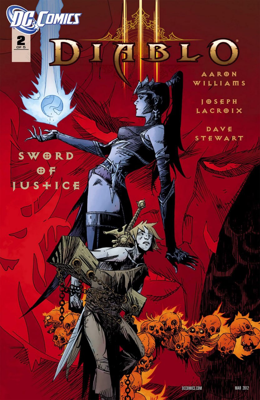 Portada ampliada de Diablo III: Sword of Justice