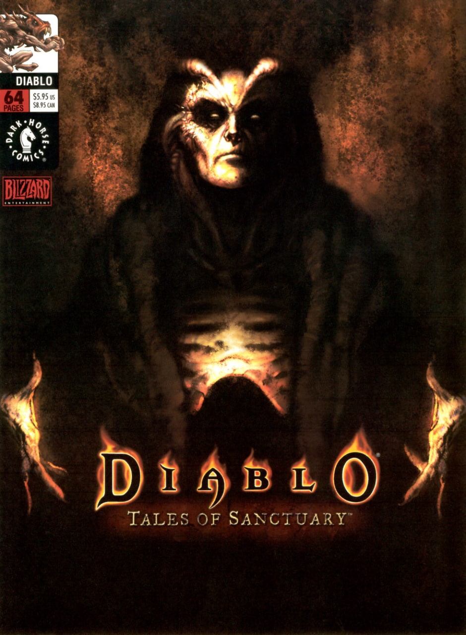 Portada ampliada de Diablo Tales of Sanctuary