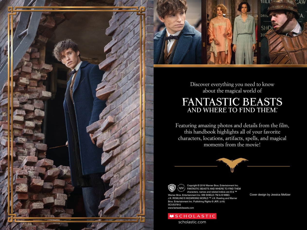 Portada ampliada de FANTASTIC BEASTS AND WHERE TO FIND THEM