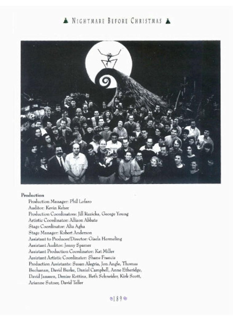 Portada ampliada de Nightmare Before Christmas