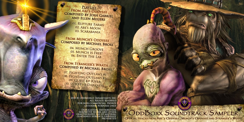 Portada ampliada de OddBoxx Soundtrack