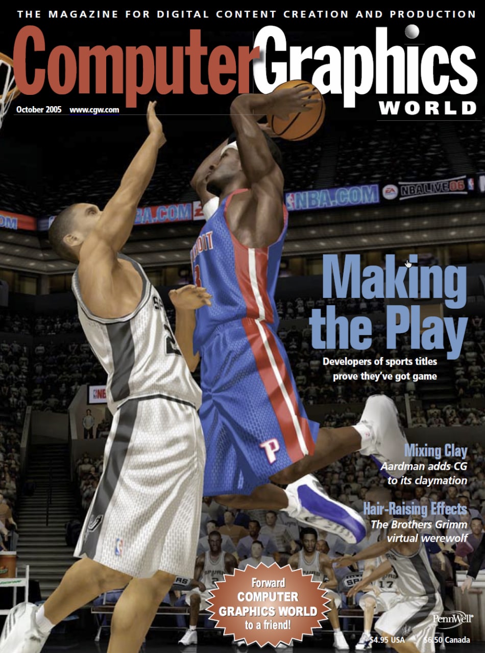 Portada ampliada de Computer Graphics World