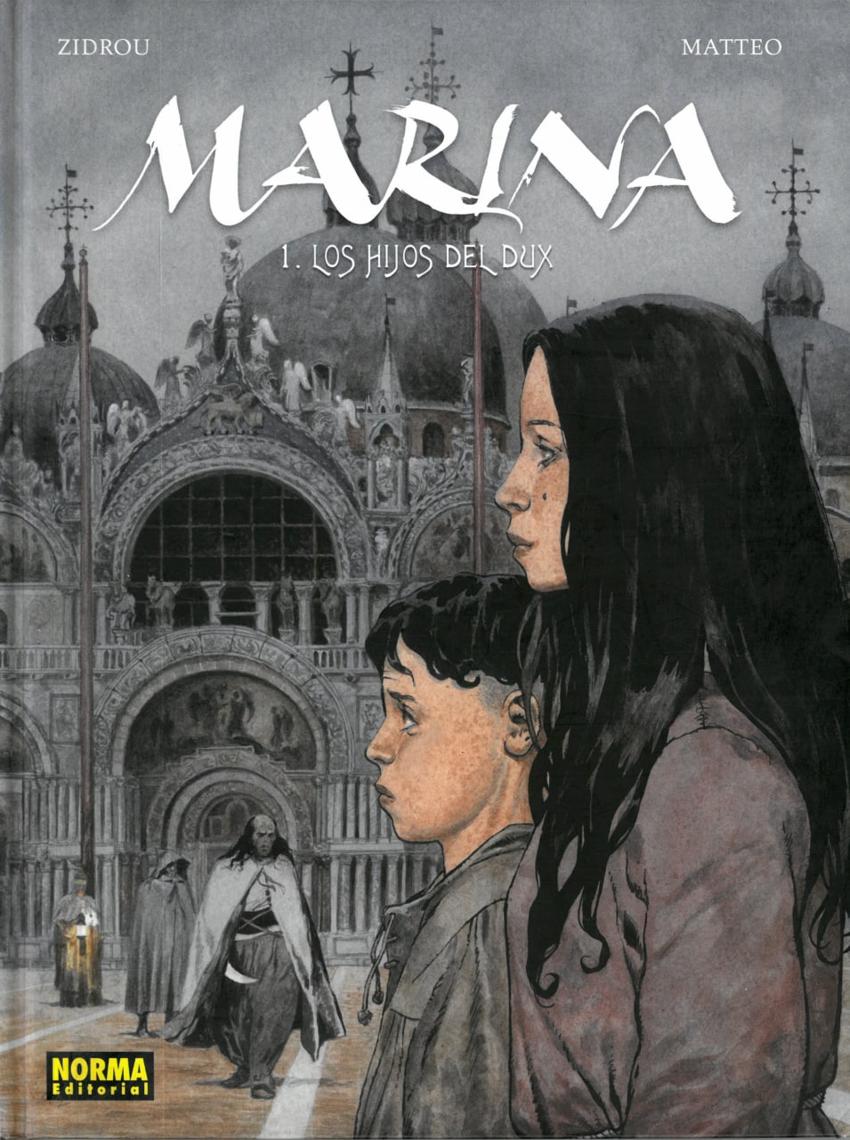Portada ampliada de MARINA 1. Los hijos del dux