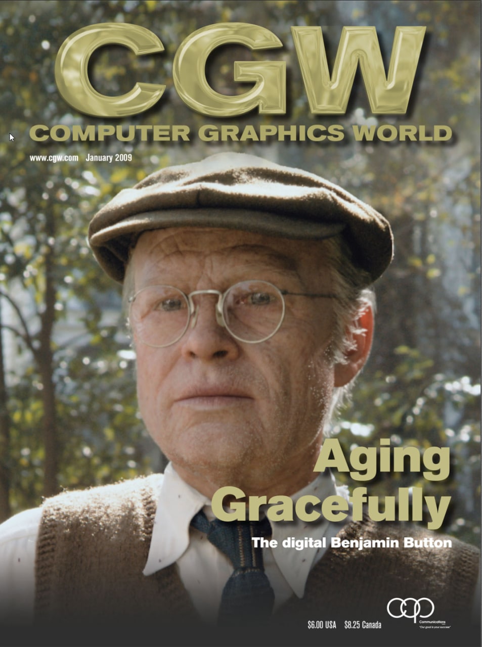 Portada ampliada de CGW COMPUTER GRAPHICS WORLD