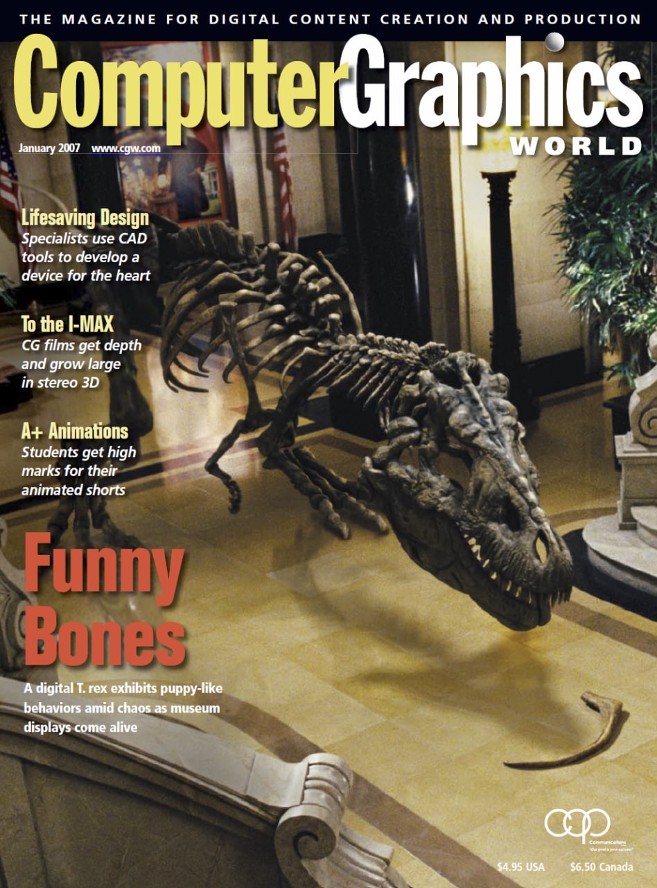 Portada ampliada de ComputerGraphics WORLD