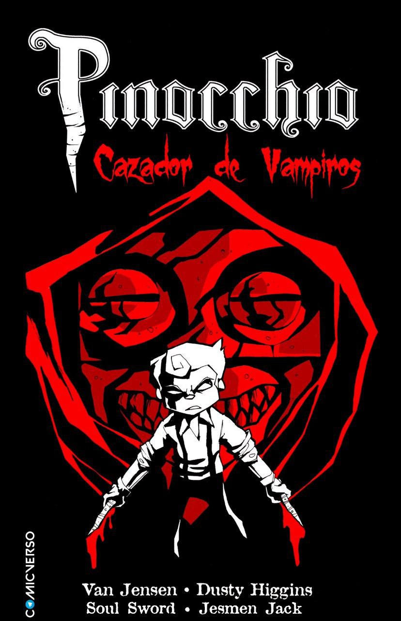 Portada ampliada de Pinocchio Cazador de Vampiros