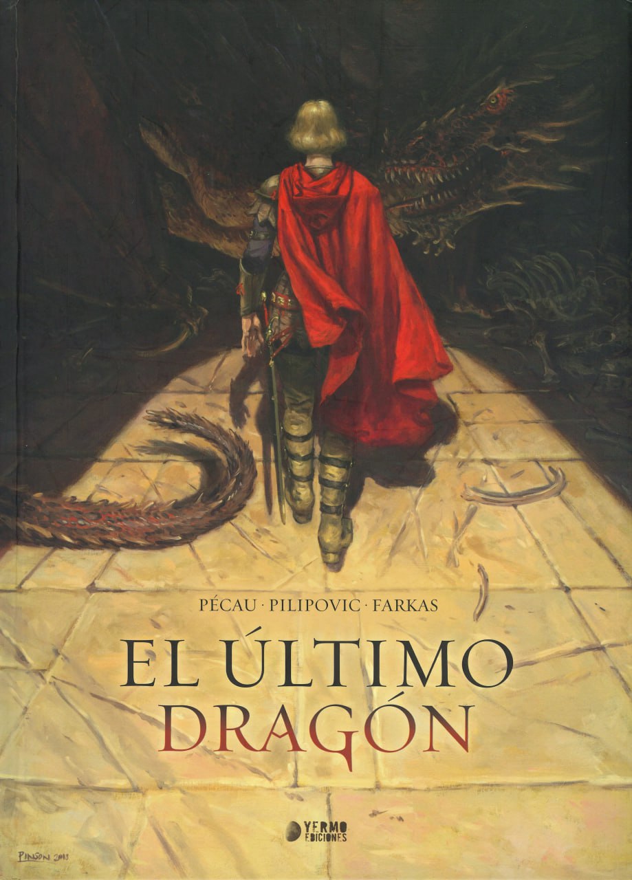Portada ampliada de EL ÚLTIMO DRAGÓN