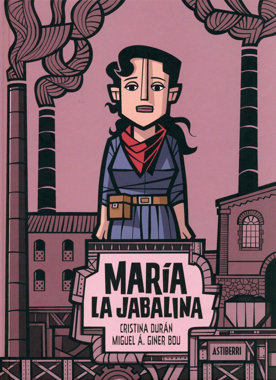 Portada ampliada de MARÍA LA JABALINA
