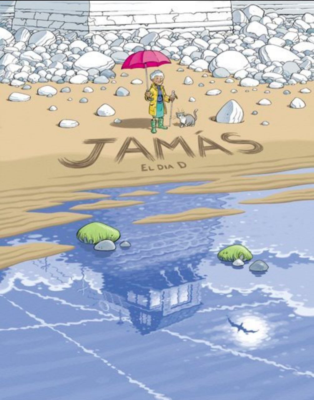 Portada ampliada de JAMÁS