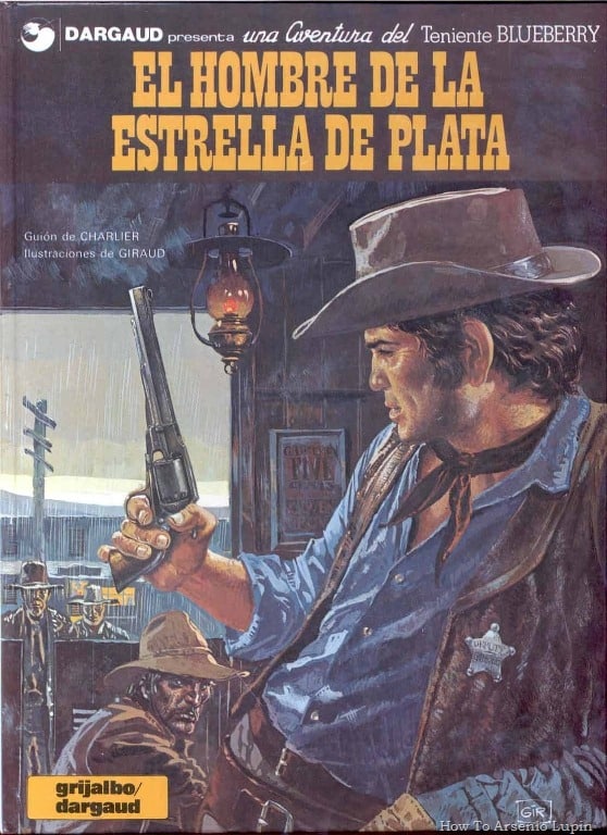 Portada ampliada de EL HOMBRE DE LA ESTRELLA DE PLATA