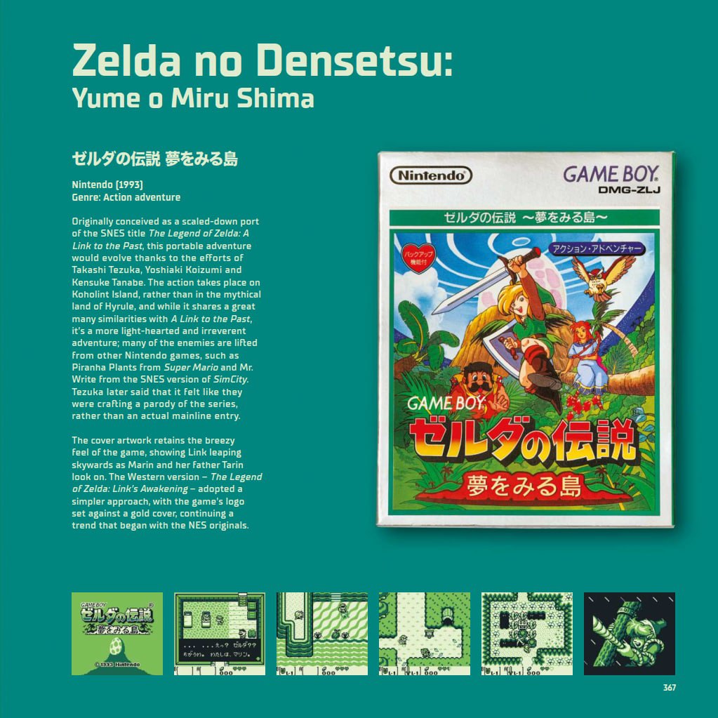 Portada ampliada de Zelda no Densetsu: Yume o Miru Shima