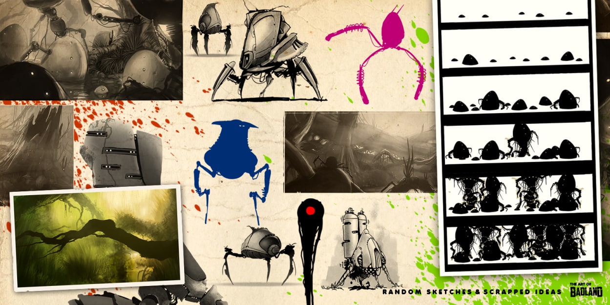 Portada ampliada de RANDOM SKETCHES & SCRAPPED IDEAS