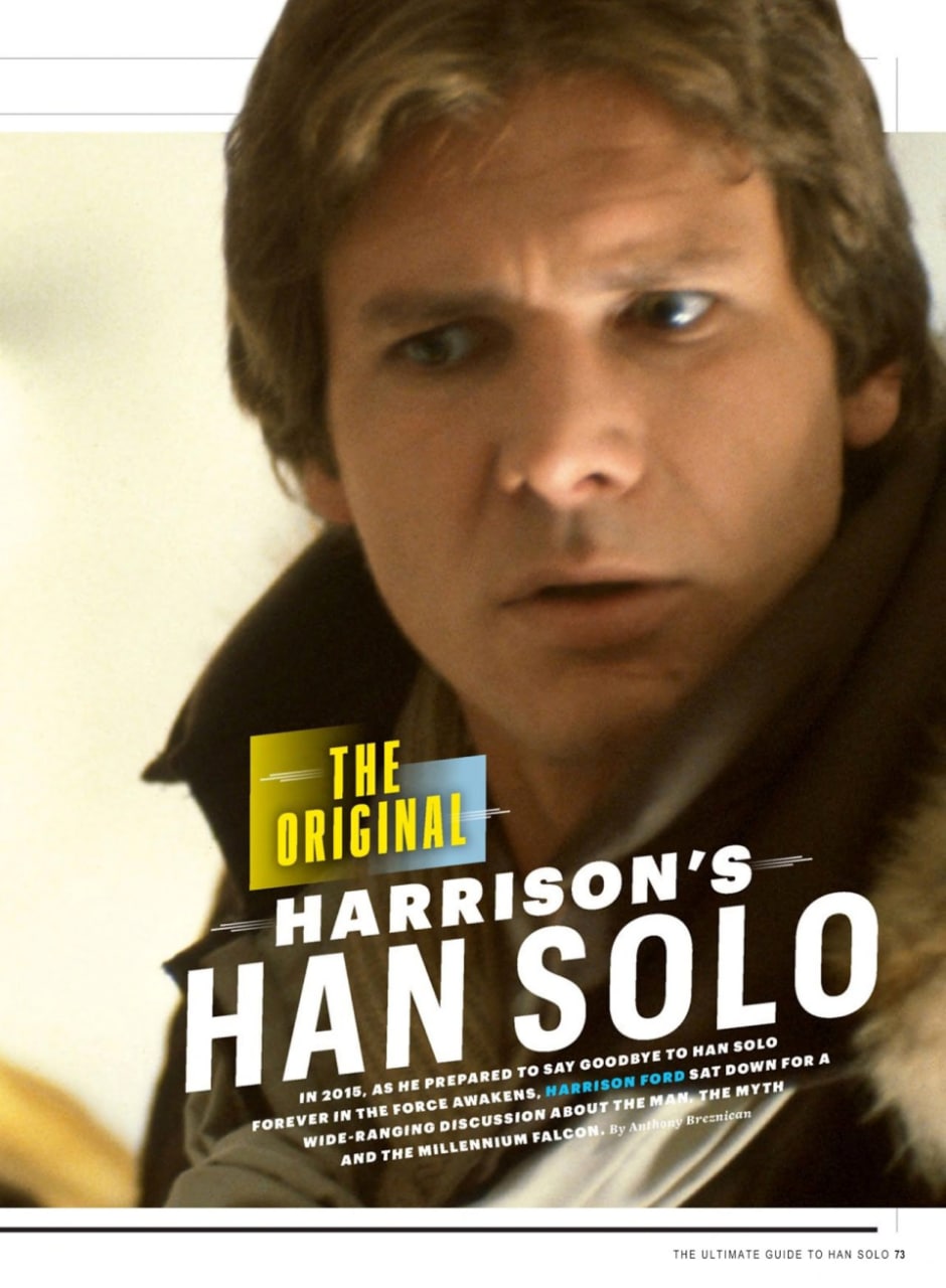 Portada ampliada de HARRISON'S HAN SOLO