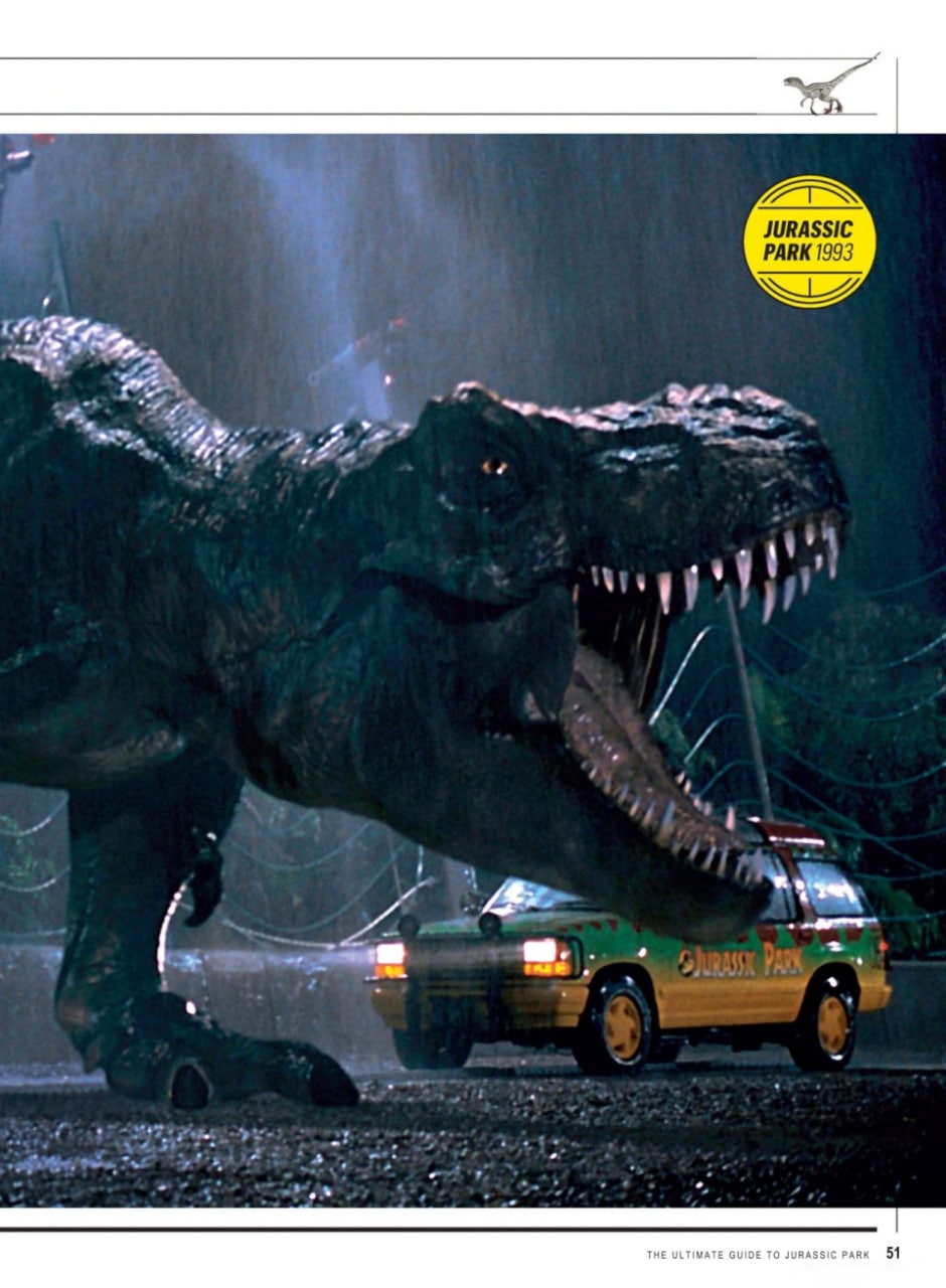 Portada ampliada de JURASSIC PARK 1993