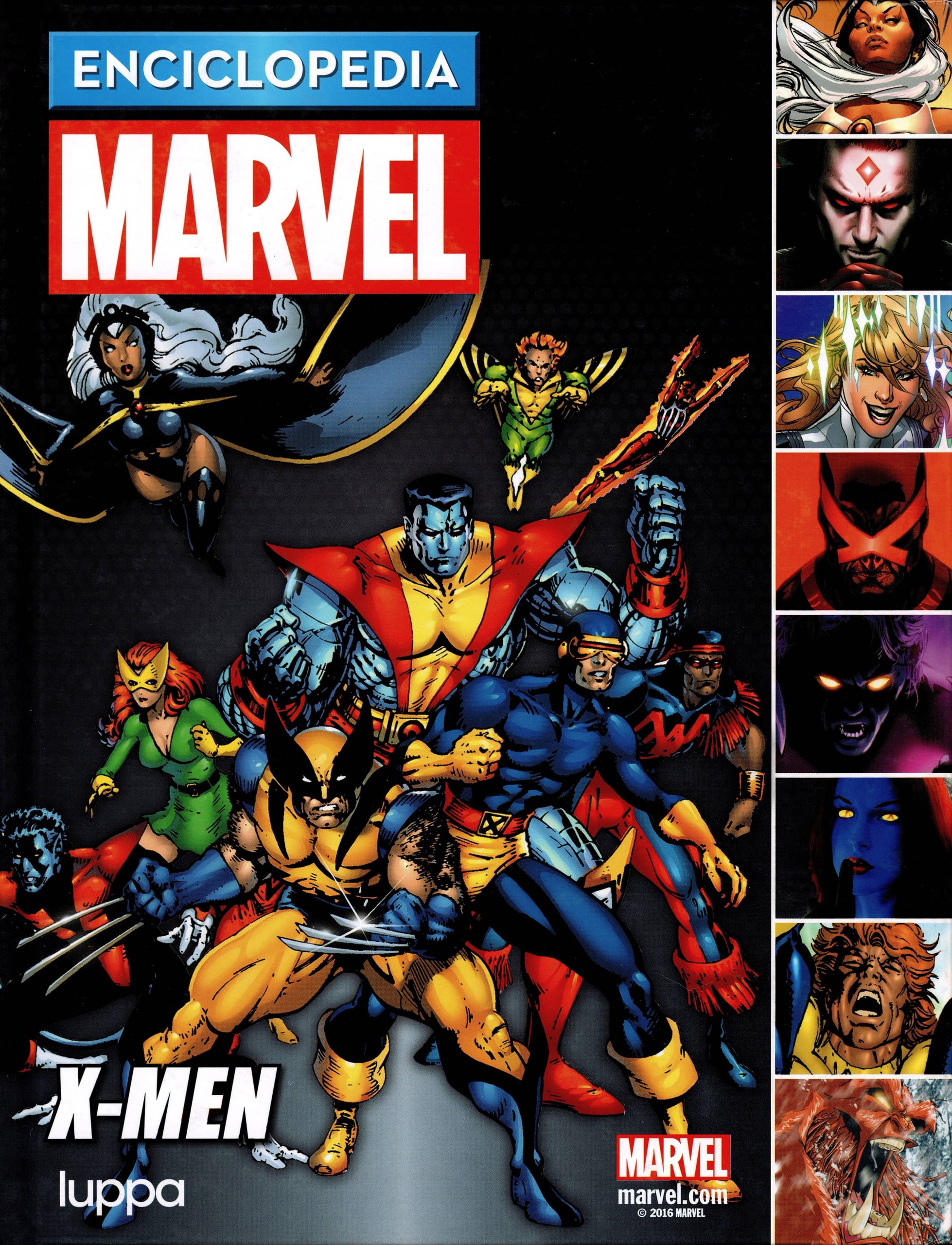 Portada ampliada de ENCICLOPEDIA MARVEL