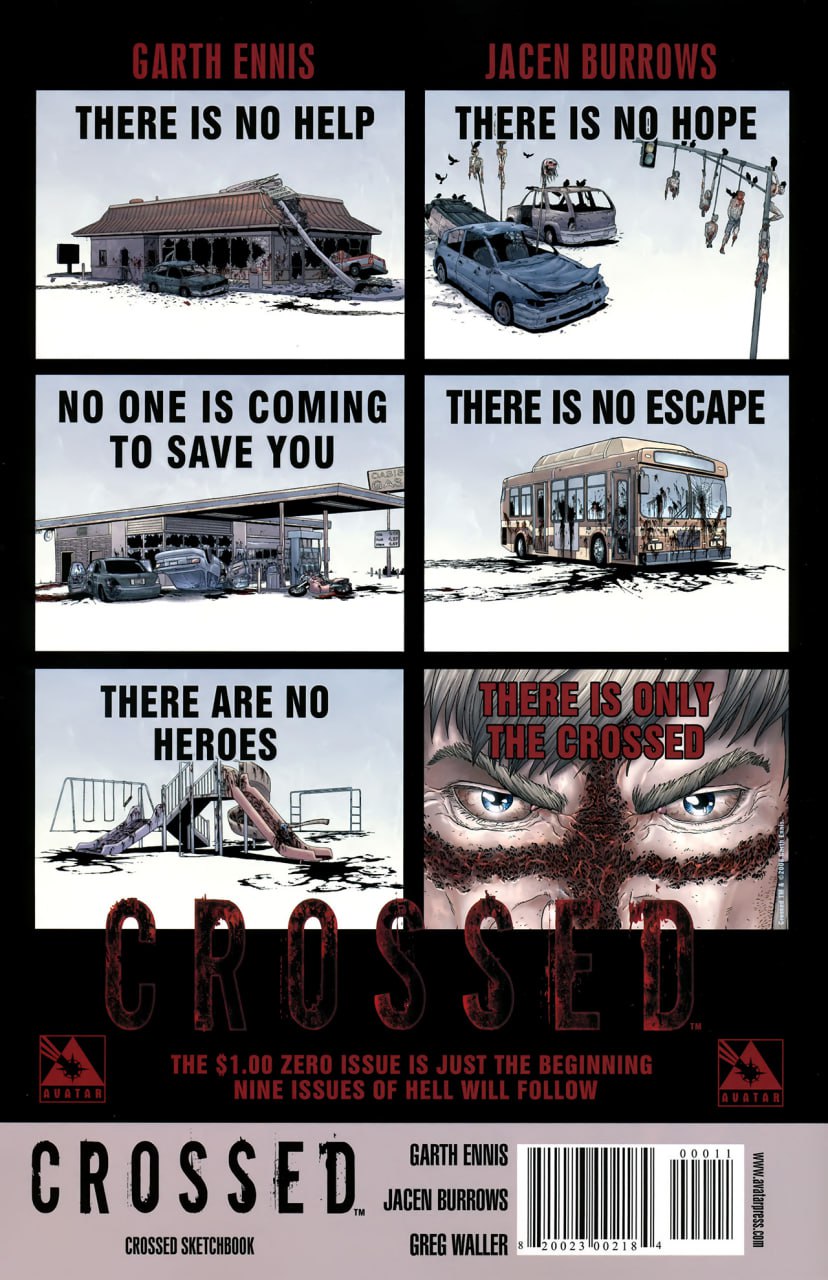 Portada ampliada de CROSSED