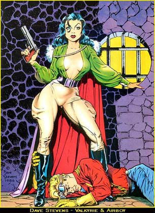 Portada ampliada de Valkyrie & Airboy
