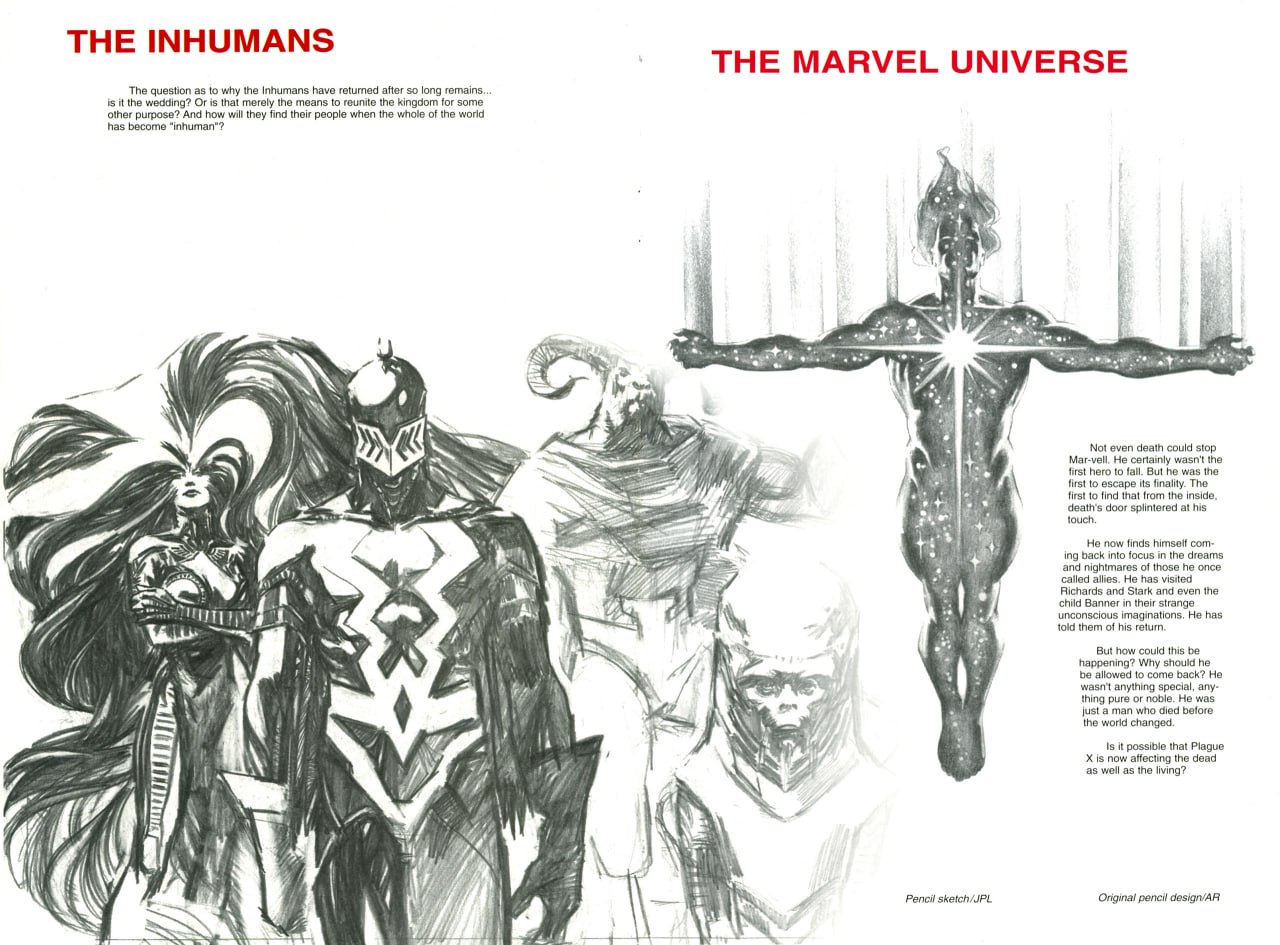 Portada ampliada de THE INHUMANS