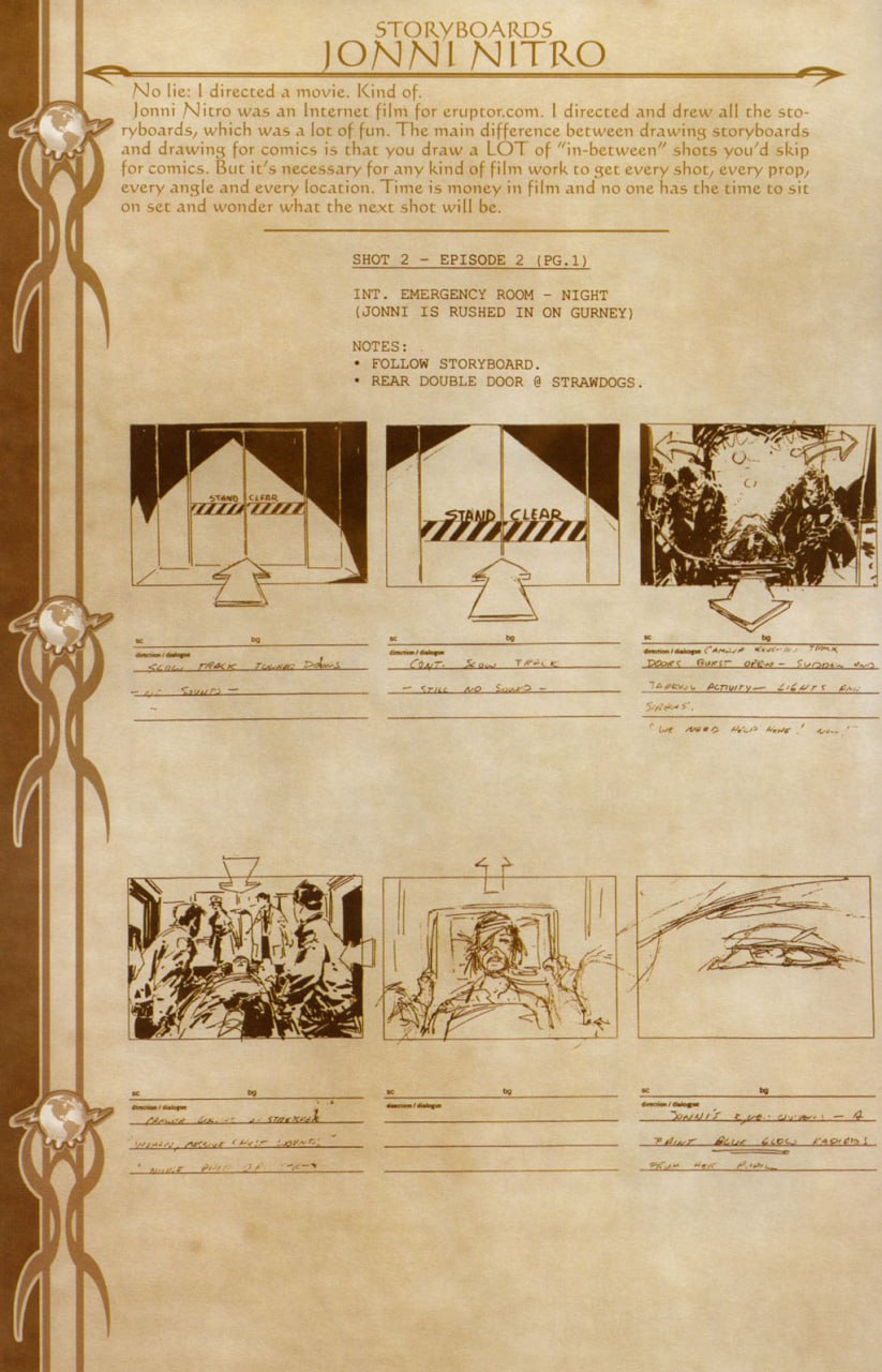 Portada ampliada de STORYBOARDS JONNI NITRO