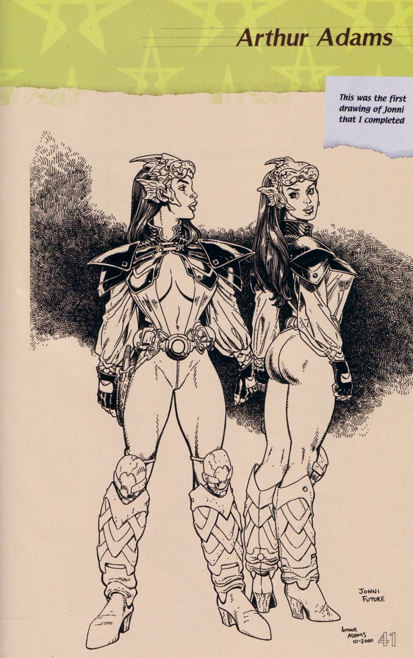 Portada ampliada de Arthur Adams