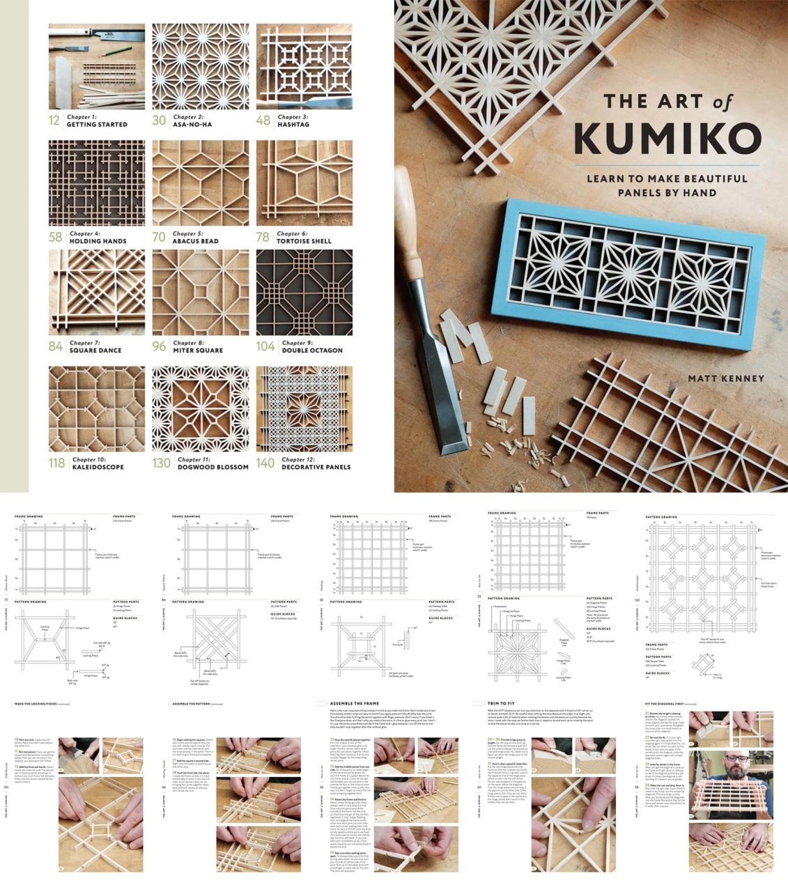 Portada ampliada de The Art of Kumiko