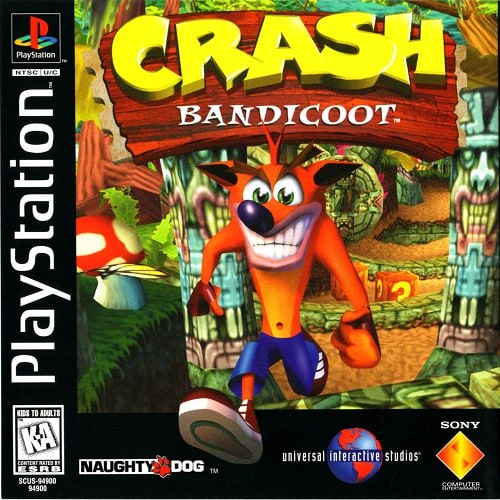 Portada ampliada de CRASH BANDICOOT