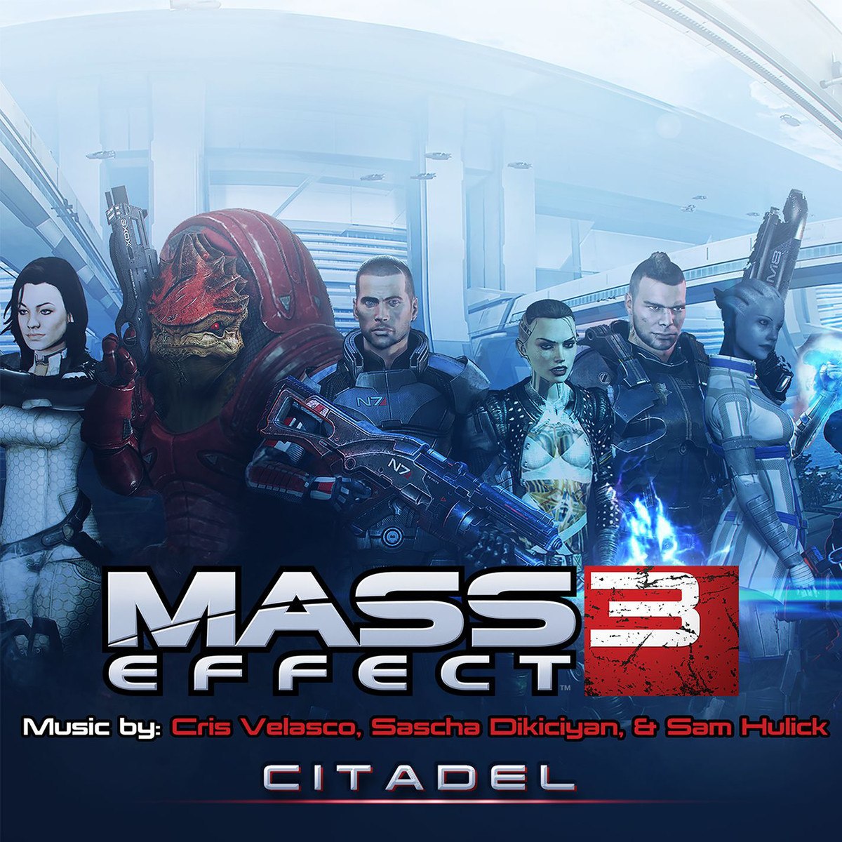 Portada ampliada de MASS EFFECT 3