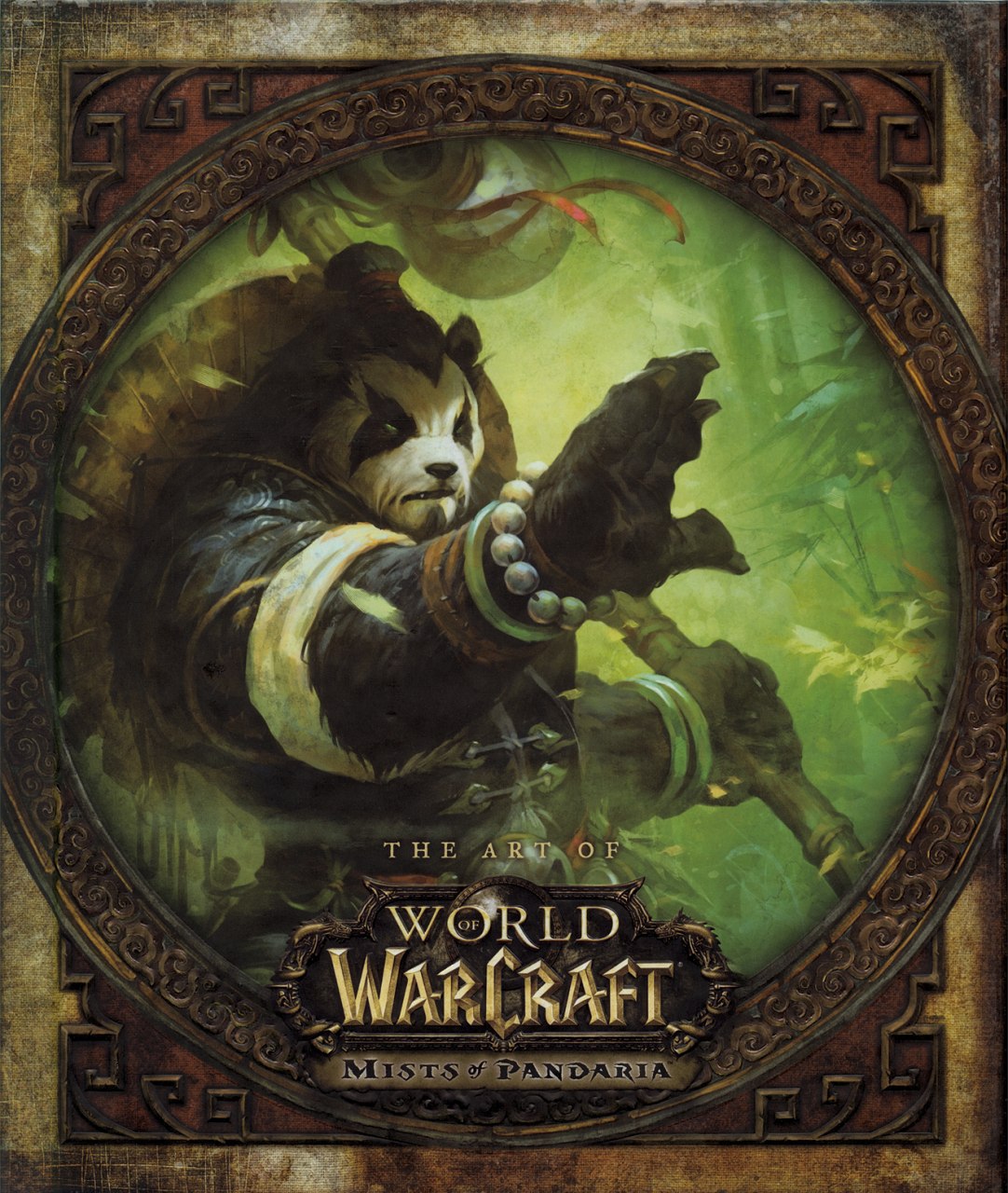 Portada ampliada de The Art of World of Warcraft: Mists of Pandaria