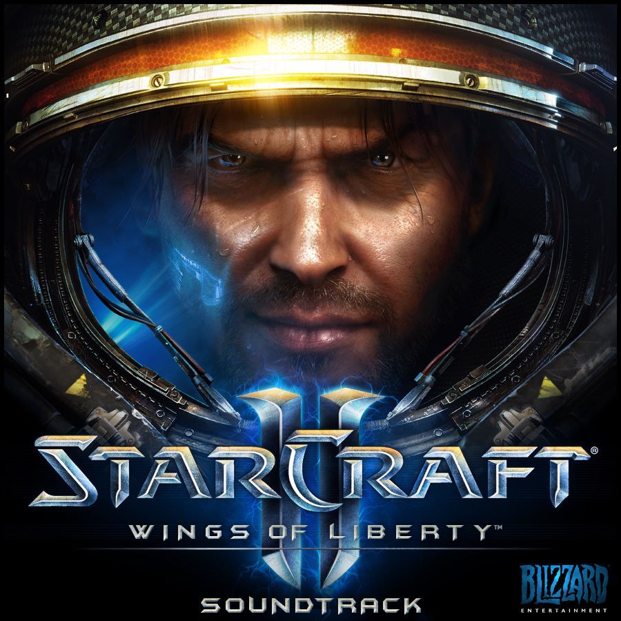 Portada ampliada de StarCraft II: Wings of Liberty
