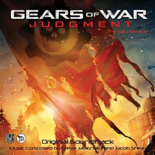 Portada ampliada de GEARS OF WAR JUDGMENT The Soundtrack