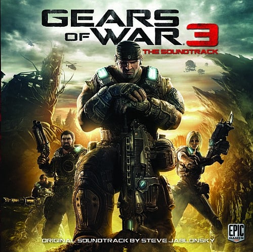 Portada ampliada de GEARS OF WAR 3 THE SOUNDTRACK