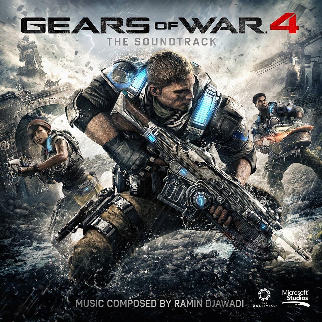 Portada ampliada de GEARS OF WAR 4 THE SOUNDTRACK