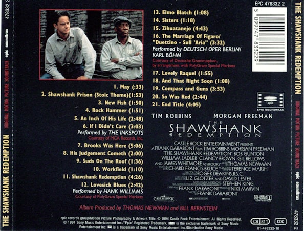 Portada ampliada de The Shawshank Redemption